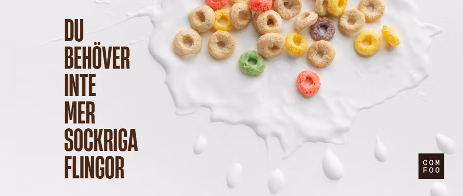 ComFoo till frukost, hälsosamt alternativ till sockriga flingor