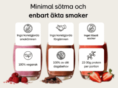 ComFoo innehåll äkta smaker