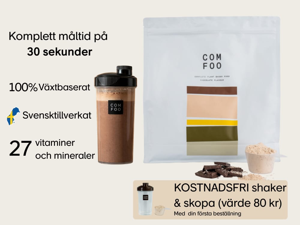 Komplett måltid på 30 sekunder med ComFoo