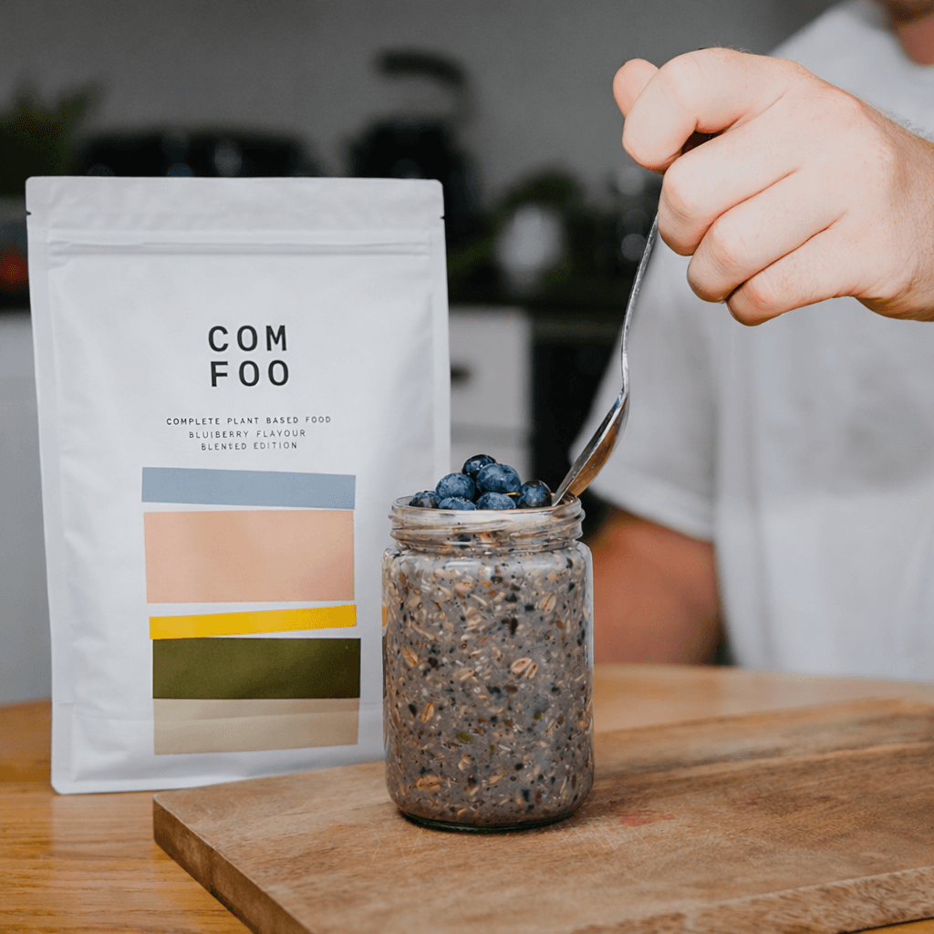 Overnight oats med ComFoo, enkel och näringsrik frukost