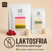 Laktosfria måltidsersättningar